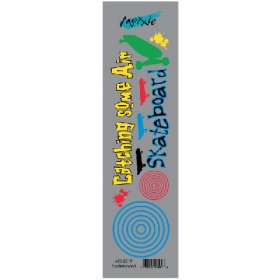 Moxxie - Skateboard Title Rub-on Moxxie - Skateboard Title Rub-on