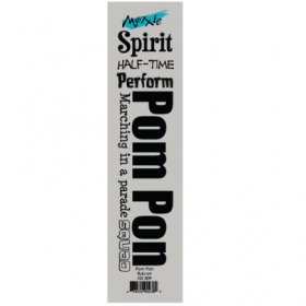 Moxxie - Pom Pon Title Rub-on (Black) Moxxie - Pom Pon Title Rub-on (Black)