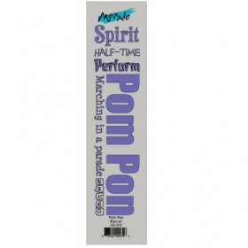 Moxxie - Pom Pon Title Rub-on (Purple) Moxxie - Pom Pon Title Rub-on (Purple)