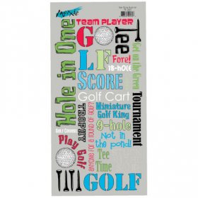 Moxxie - Tee Time Rub-ons Moxxie - Tee Time Rub-ons