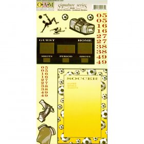 OAM - Soccer Elements Stickers OAM - Soccer Elements Stickers