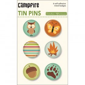 October Afternoon - Campfire Tin Pins October Afternoon - Campfire Tin Pins