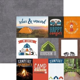 Paper House Productions - Camping Tags Paper Paper House Productions - Camping Tags Paper