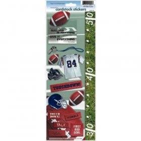Paper House Productions - Football Cardstock Stickers Paper House Productions - Football Cardstock Stickers