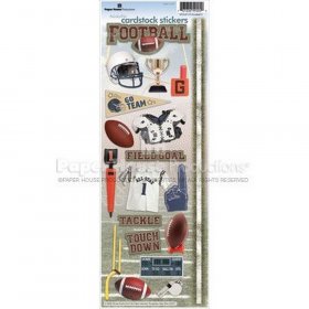 Paper House Productions - Football #2 Cardstock Stickers Paper House Productions - Football #2 Cardstock Stickers