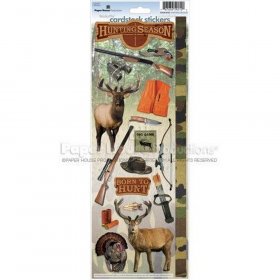 Paper House Productions - Hunting Season Cardstock Stickers Paper House Productions - Hunting Season Cardstock Stickers