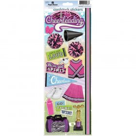 Paper House Productions - Cheerleading Cardstock Stickers Paper House Productions - Cheerleading Cardstock Stickers