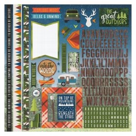 Paper House Productions - Great Outdoors 12'' Cardstock Stickers Paper House Productions - Great Outdoors 12'' Cardstock Stickers