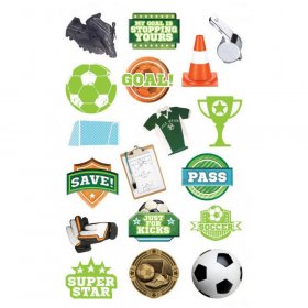 Paper House Productions - Soccer Diecut Sticker Pack Paper House Productions - Soccer Diecut Sticker Pack