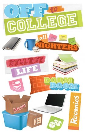 Paper House Productions - College 3D Sticker Paper House Productions - College 3D Sticker