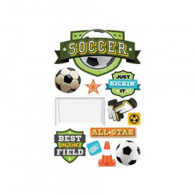Paper House Productions - Soccer Champ 3D Sticker Paper House Productions - Soccer Champ 3D Sticker