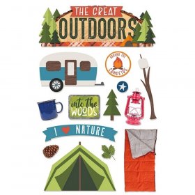 Paper House Productions - The Great Outdoors 3D Sticker Paper House Productions - The Great Outdoors 3D Sticker