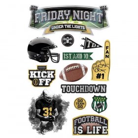 Paper House Productions - Friday Night Under the Lights 3D Sticker Paper House Productions - Friday Night Under the Lights 3D Sticker