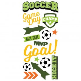 Paper House Productions - Soccer Champ Puffy Sticker Paper House Productions - Soccer Champ Puffy Sticker
