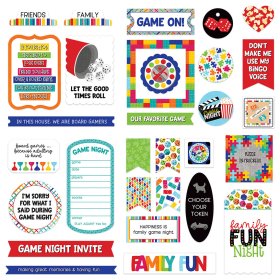 Photo Play Paper - Family Fun Night Ephemera Photo Play Paper - Family Fun Night Ephemera