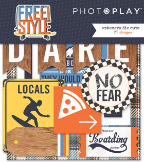 Photo Play Paper - Freestyle Ephemera Cardstock Die-Cuts Photo Play Paper - Freestyle Ephemera Cardstock Die-Cuts