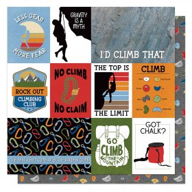 Photo Play Paper - Rock Climbing - Gravity Paper Photo Play Paper - Rock Climbing - Gravity Paper