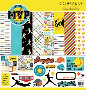 Photo Play Paper - MVP Softball Collection Pack Photo Play Paper - MVP Softball Collection Pack