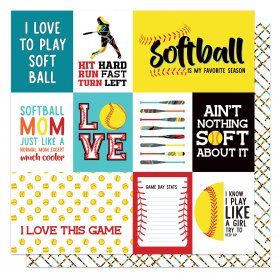 Photo Play Paper - MVP Softball - Game Day Paper Photo Play Paper - MVP Softball - Game Day Paper