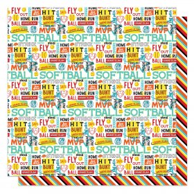 Photo Play Paper - MVP Softball - Steal Paper Photo Play Paper - MVP Softball - Steal Paper