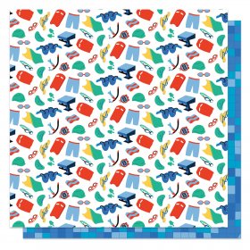 Photo Play Paper - MVP Swimming - Freestyle Paper Photo Play Paper - MVP Swimming - Freestyle Paper
