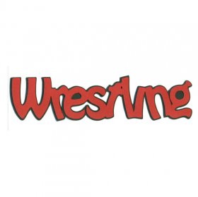 RBS - Wrestling Word Layered Title RBS - Wrestling Word Layered Title