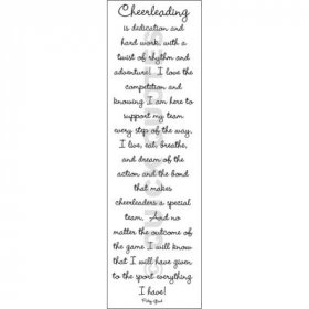 Quick Quotes - Vellum Cheerleading Quote Quick Quotes - Vellum Cheerleading Quote
