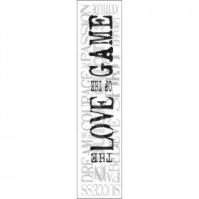 Quick Quotes - Vellum Love of the Game Quote Quick Quotes - Vellum Love of the Game Quote