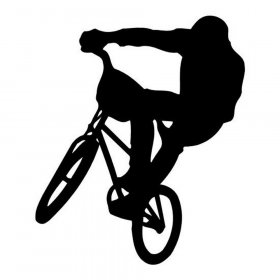 RBS - Silhouette - BMX Biker 01 RBS - Silhouette - BMX Biker 01