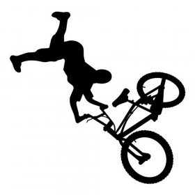 RBS - Silhouette - BMX Biker 02 RBS - Silhouette - BMX Biker 02