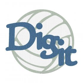 RBS - Dig It Volleyball Layered Title RBS - Dig It Volleyball Layered Title