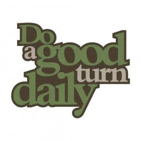 RBS - Do a Good Turn Daily Layered Title RBS - Do a Good Turn Daily Layered Title
