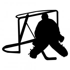RBS - Silhouette - Hockey Goalie RBS - Silhouette - Hockey Goalie