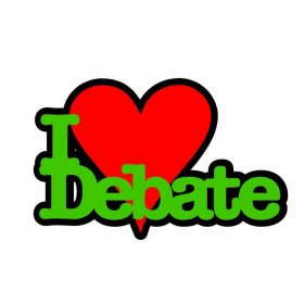 RBS - I Love Debate Layered Title RBS - I Love Debate Layered Title