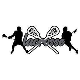 RBS - Lacrosse Players Layered Title RBS - Lacrosse Players Layered Title