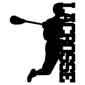 RBS - Split Silhouette - Lacrosse RBS - Split Silhouette - Lacrosse