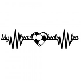 RBS - Border - My Heart Beats for Soccer RBS - Border - My Heart Beats for Soccer