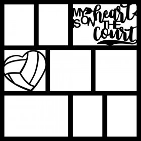 RBS - Overlay - My Heart is on the Court (Volleyball) RBS - Overlay - My Heart is on the Court (Volleyball)