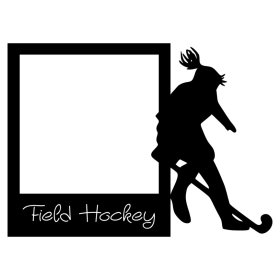 RBS - Polaroid Frame - Field Hockey Female RBS - Polaroid Frame - Field Hockey Female
