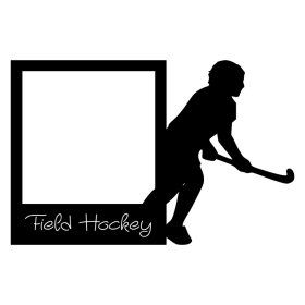 RBS - Polaroid Frame - Field Hockey Male RBS - Polaroid Frame - Field Hockey Male