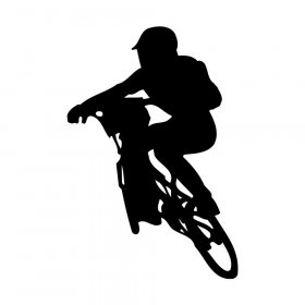 RBS - Silhouette - BMX Biker 03 RBS - Silhouette - BMX Biker 03