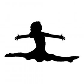 RBS - Silhouette - Cheer Floor Split RBS - Silhouette - Cheer Floor Split