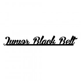 RBS - Junior Black Belt Title RBS - Junior Black Belt Title