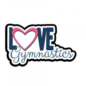 RBS - Love Gymnastics Layered Title RBS - Love Gymnastics Layered Title