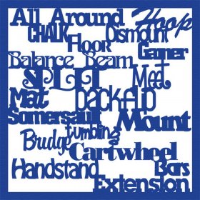 RBS - Overlay - Gymnastics Words RBS - Overlay - Gymnastics Words