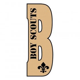 RBS - Tall Monogram - Boy Scouts RBS - Tall Monogram - Boy Scouts