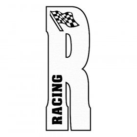 RBS - Tall Monogram - Racing RBS - Tall Monogram - Racing