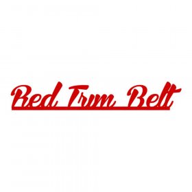 RBS - Red Trim Belt Title RBS - Red Trim Belt Title