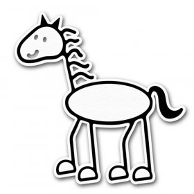 RBS - Stick Figure - Horse RBS - Stick Figure - Horse