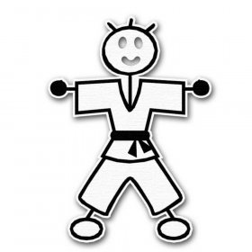 RBS - Stick Figure - Karate Boy RBS - Stick Figure - Karate Boy